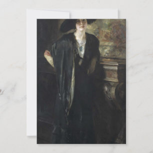 Irving Ramsey Wiles - My Daughter Gladys Invitation