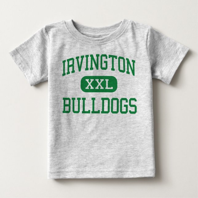 Irvington - Bulldogs - High - Irvington New York Baby T-Shirt (Front)