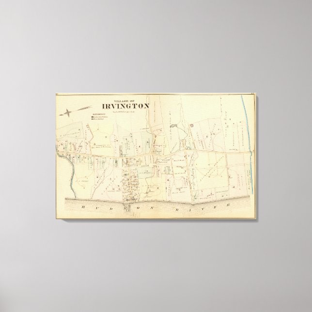 Irvington, New York Canvas Print (Front)