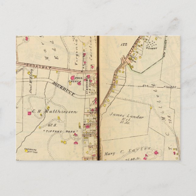 Irvington, New York Postcard (Front)