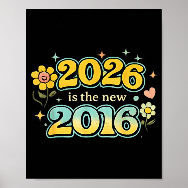 Is 2016 Nostalgia Vibes Culture Poster (Front)