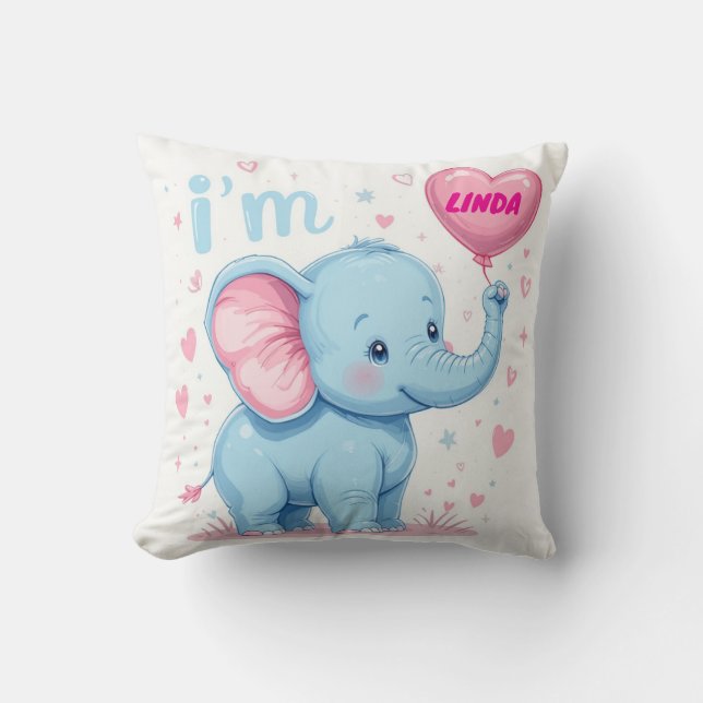 Is a boy newborn cushion (Front)