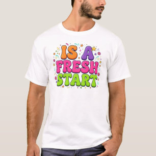 Is A Fresh Start Shirt   Groovy Inspirational T-Sh
