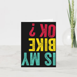 Is bike funny motocross dirtbike bike rider road card