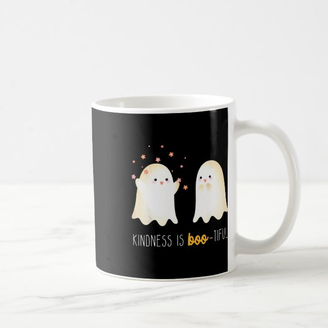 Is Boo Tiful Teacher Cute Ghost Halloween  Coffee Mug (Right)