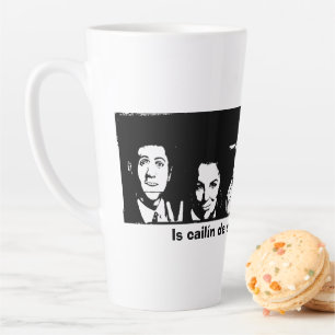 Is cailín de chuid Dhoire me (I am a Derry Girl) Latte Mug