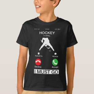 Is Calling And I Must Go Funny Phone Screen T-Shirt