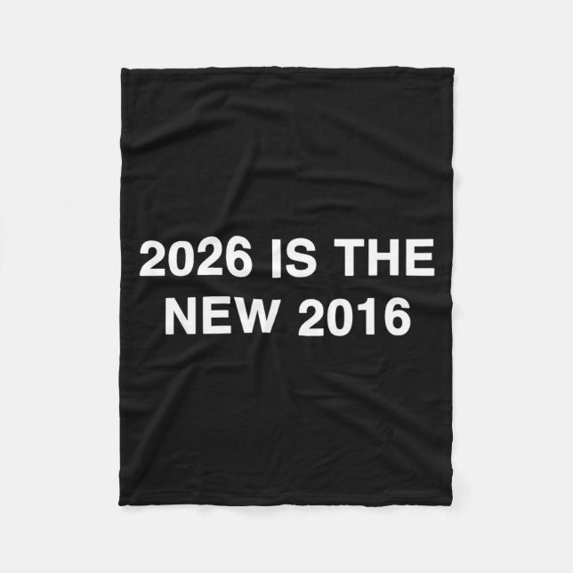 Is Cool 2016 Gift Big Text Gen Fleece Blanket (Front)
