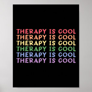 Is Cool Self Care Mental Health Awareness  Poster