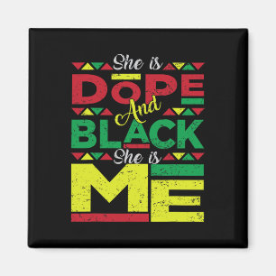 Is Drug And Black She Is Me Black History Melanin Magnet