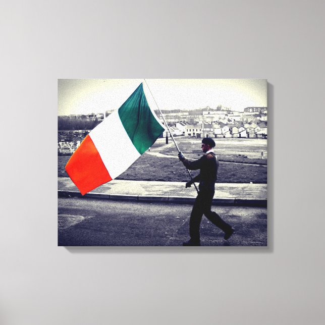 Is Eireannach Me Canvas Print (Front)