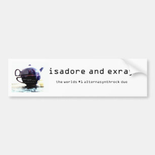 is/ex bumper sticker! sticker