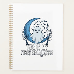 Is First Halloween Ghost Crescent Moon Bats_1 Planner