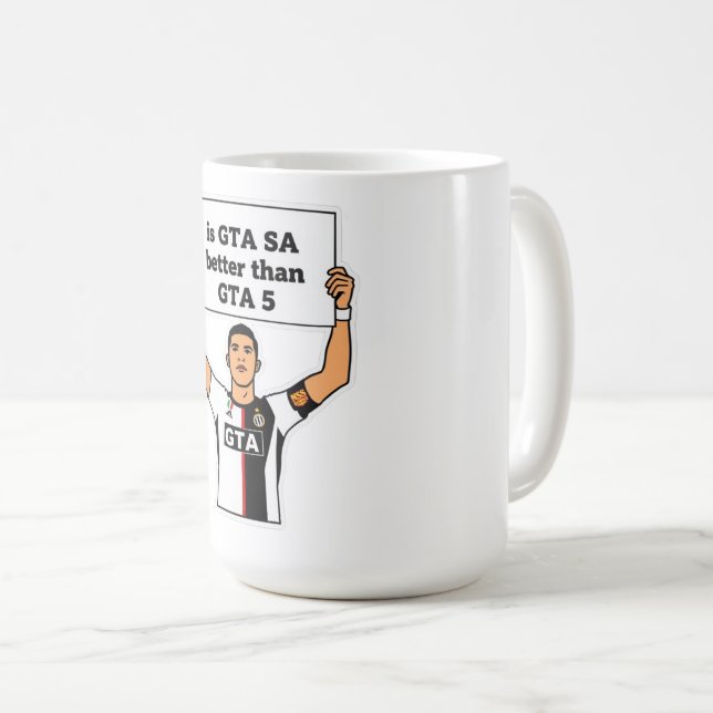 Is GTA SA better than GTA V statement  Coffee Mug (Front Right)