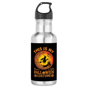 Is Halloween Costume Witch Castle Cauldron 532 Ml Water Bottle