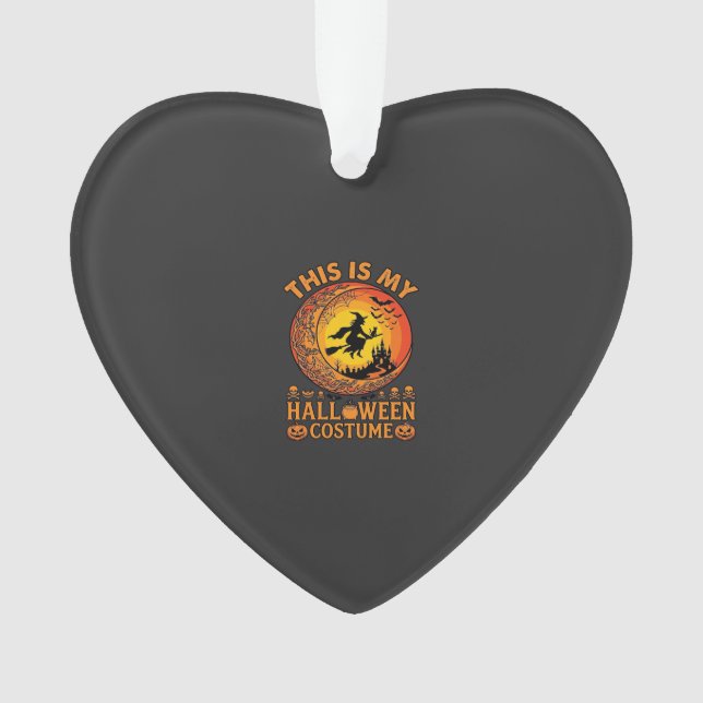 Is Halloween Costume Witch Castle Cauldron Ornament (Front)