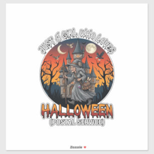 Is Halloween Witch Everybody Make Scene Postal Wor