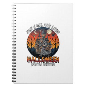 Is Halloween Witch Everybody Make Scene Postal Wor Notebook