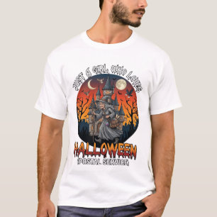 Is Halloween Witch Everybody Make Scene Postal Wor T-Shirt
