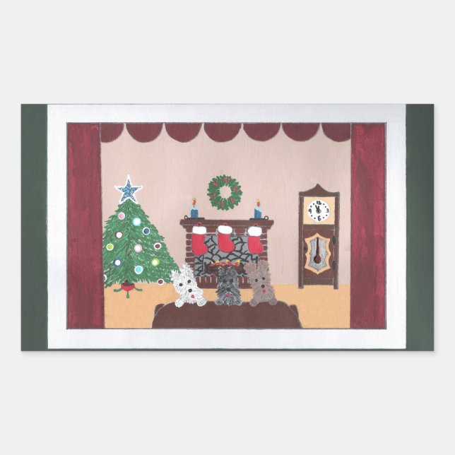 Is he here yet? Sticker 2015CardContest (Front)