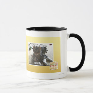 Is hug. He likes. Mug