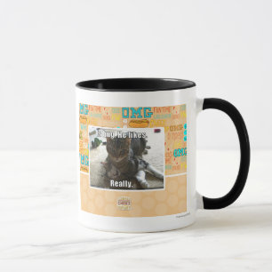 Is hug. He likes. Mug