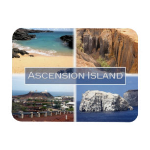 IS Iceland - Ascension Island - Volcan - Magnet