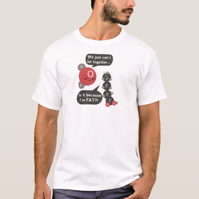 Is It Because I'm Fat? T-Shirt (Front)