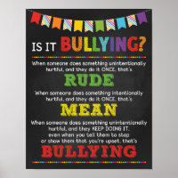 Is It Bullying Classroom Anti Bully Campaign