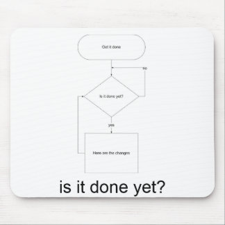 is_it_done_yet_back, is it done yet? mouse pad