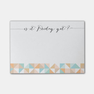 Is it Friday yet? notes