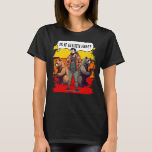 Is It Gluten Free Shirt Funny Bear Gluten Intolera