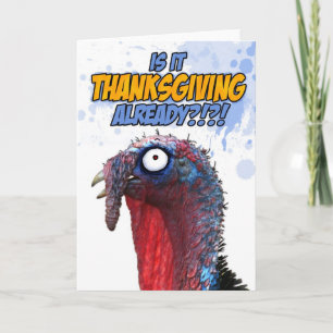 Is it Thanksgiving already? Holiday Card