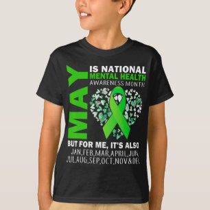 Is Mental Health Awareness Month In May We Wear Gr T-Shirt
