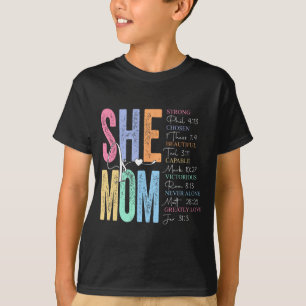 Is Mum Religious Believe Verses Christian Mothers T-Shirt