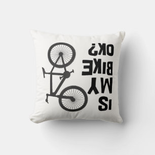 Is My Bike OK Funny Mountain Bike Cushion