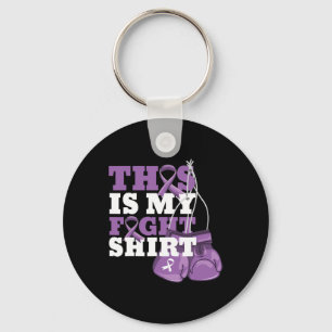 Is My Fight Alzheimerheimer Fighter Support Strong Key Ring