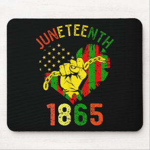 Is My Independence Day Black King Fathers Day Men  Mouse Pad