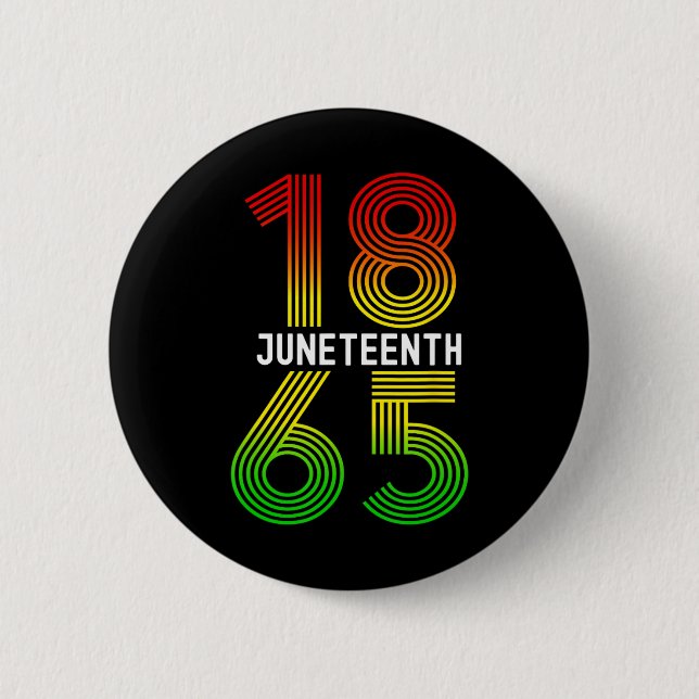Is My Independence Day Black Pride  6 Cm Round Badge (Front)
