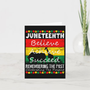 Is My Independence Day Black Pride Melanin Card