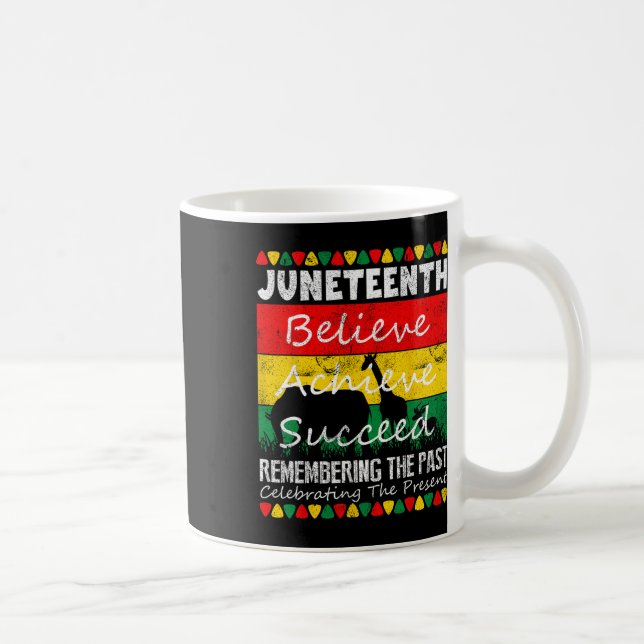 Is My Independence Day Black Pride Melanin  Coffee Mug (Right)