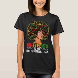 Is My Independence Day - Black Pride Melanin  T-Shirt