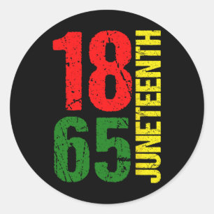 Is My Independence Day Black Women Black Pride 13  Classic Round Sticker