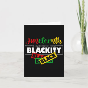 Is My Independence Day Black Women Black Pride 17  Card
