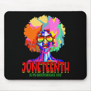 Is My Independence Day Black Women Black Pride 3 Mouse Pad
