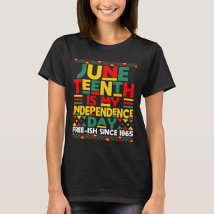 Is My Independence Day Freedom African Men Women T-Shirt