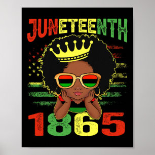 Is My Independence Day Juneteenth 1865 Women Kid Poster