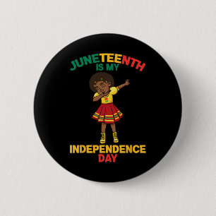 Is My Independence Day Kids 6 Cm Round Badge