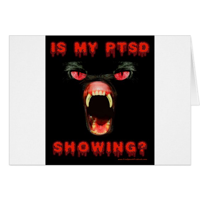 Is My PTSD Showing? (Front Horizontal)