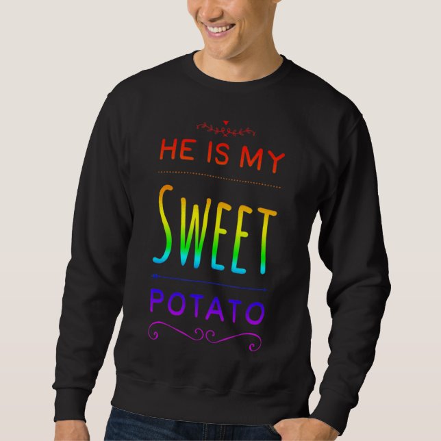 Is Potato  As Seen On Late Night Television  23 Sweatshirt (Front)